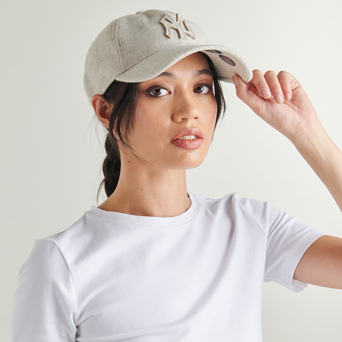 Women's Caps New-Era Beige