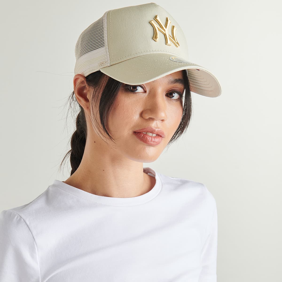 Women's Caps New-Era Beige