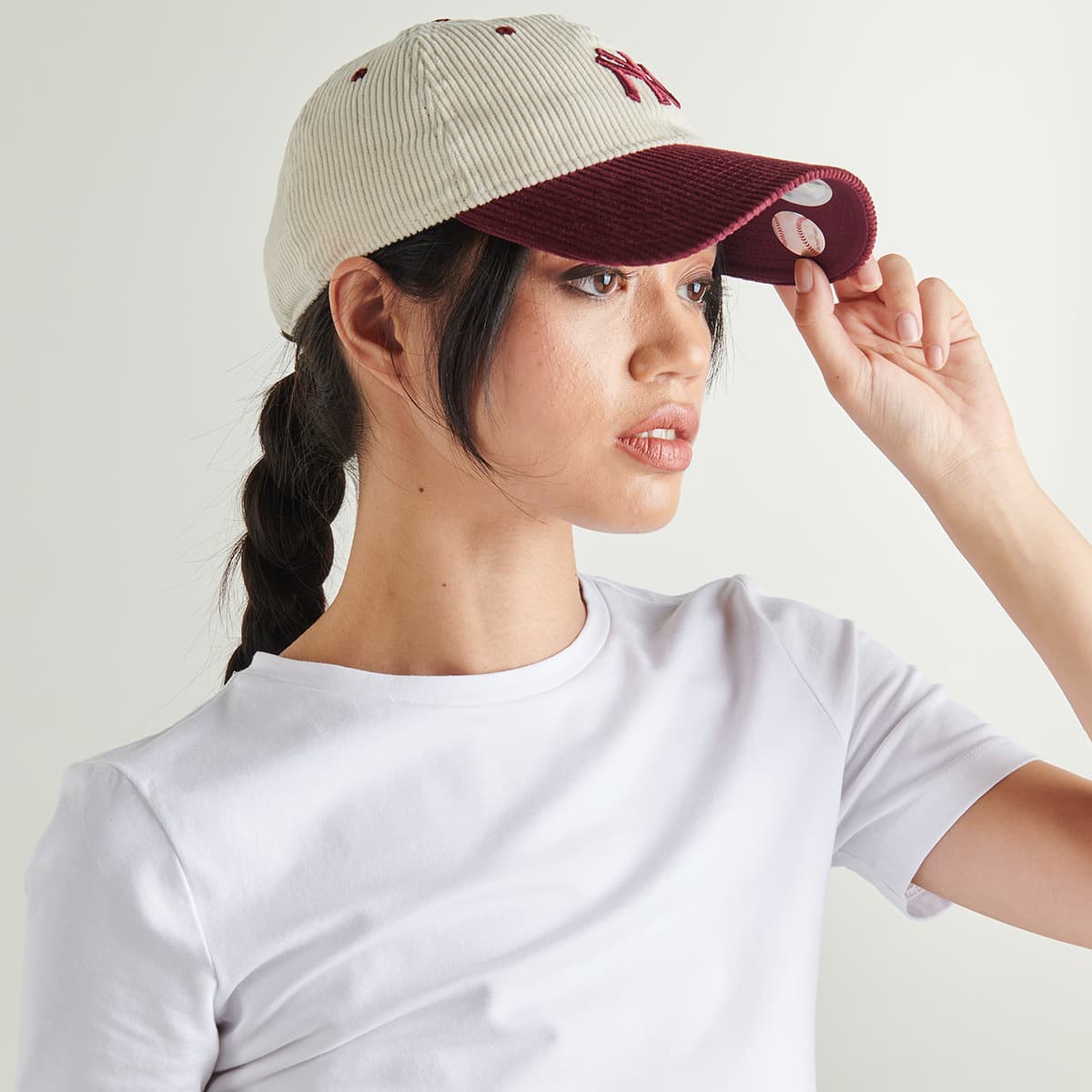 Women's Caps New-Era Bordeaux
