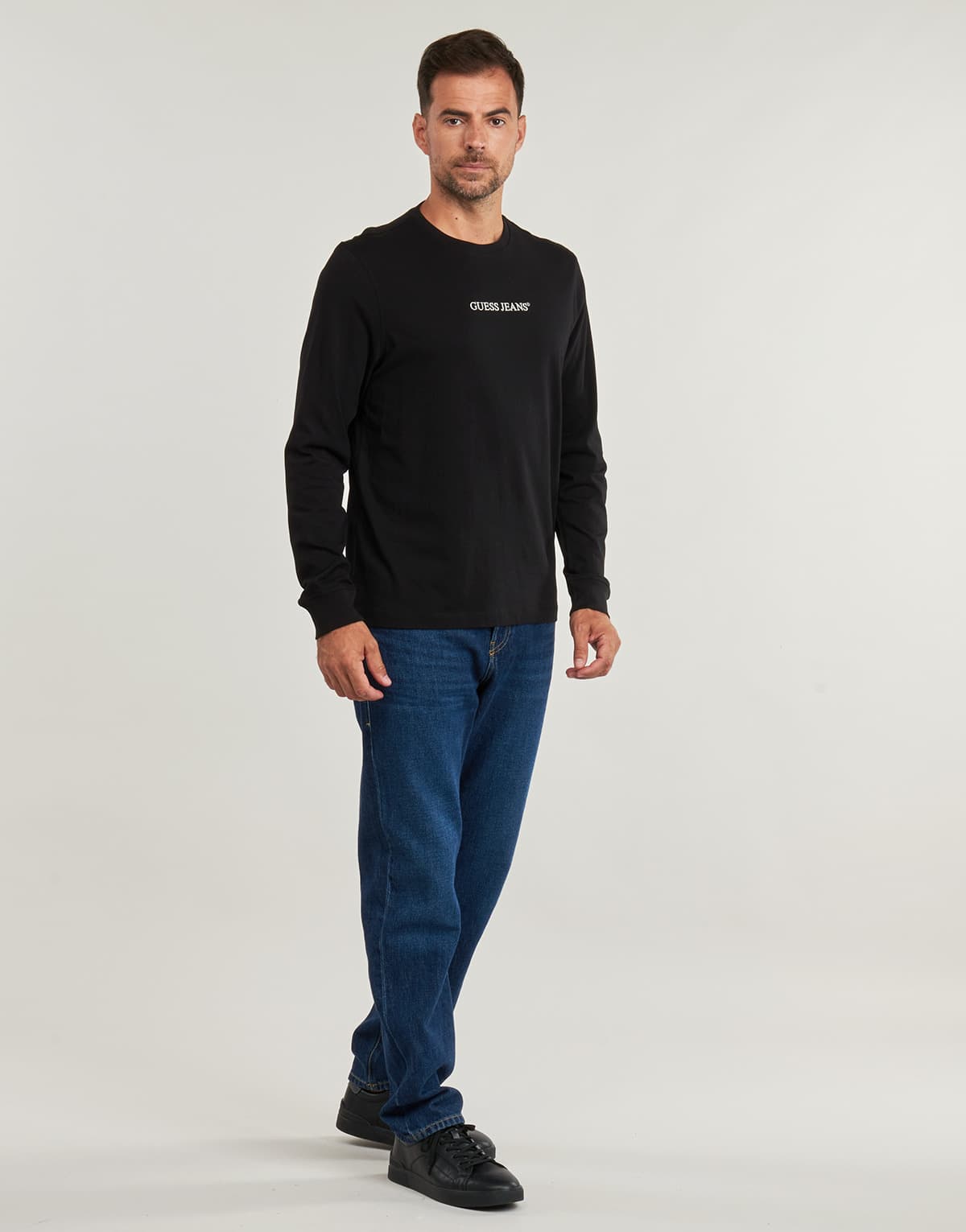 Men's T-Shirts Guess Black