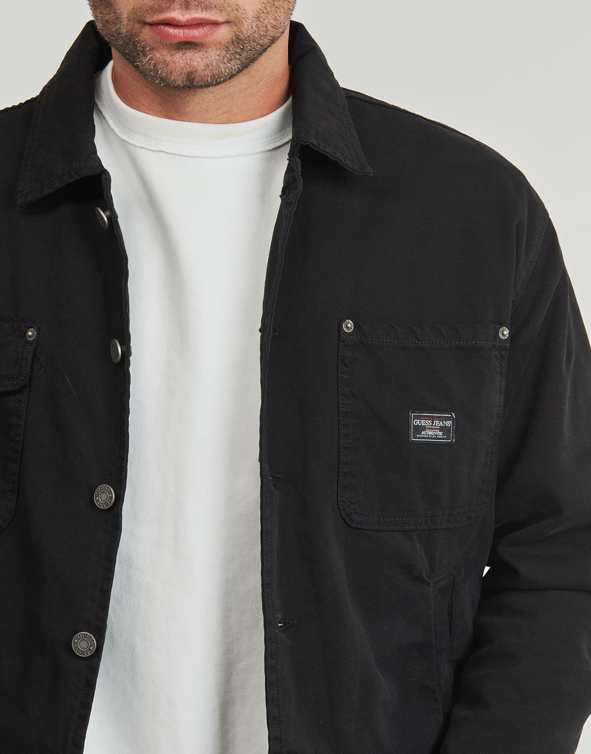 Men's Jackets Guess Black