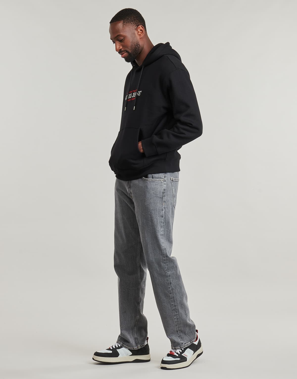 Men's Sweatshirts Guess Black