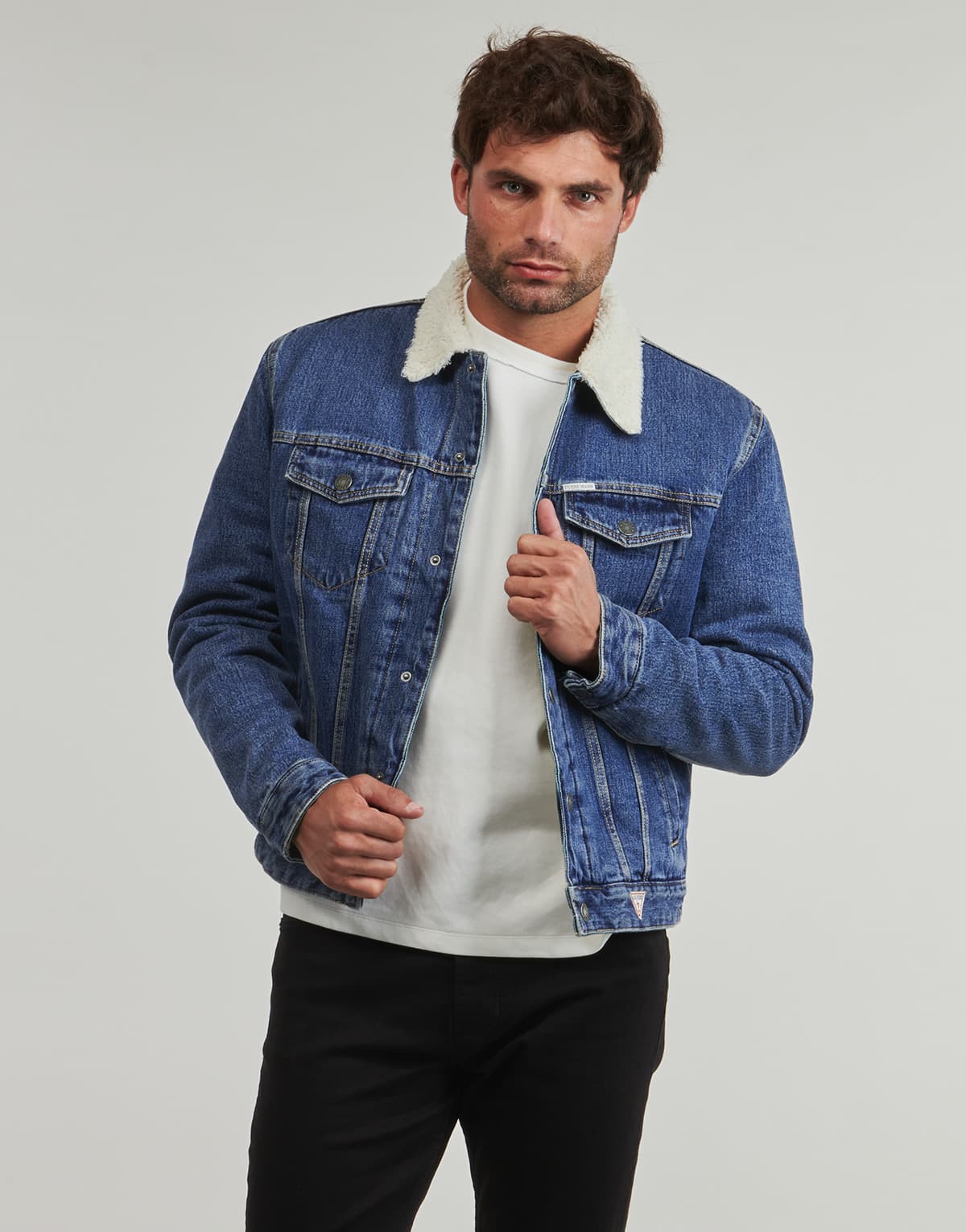 Men's Jackets Guess Blue