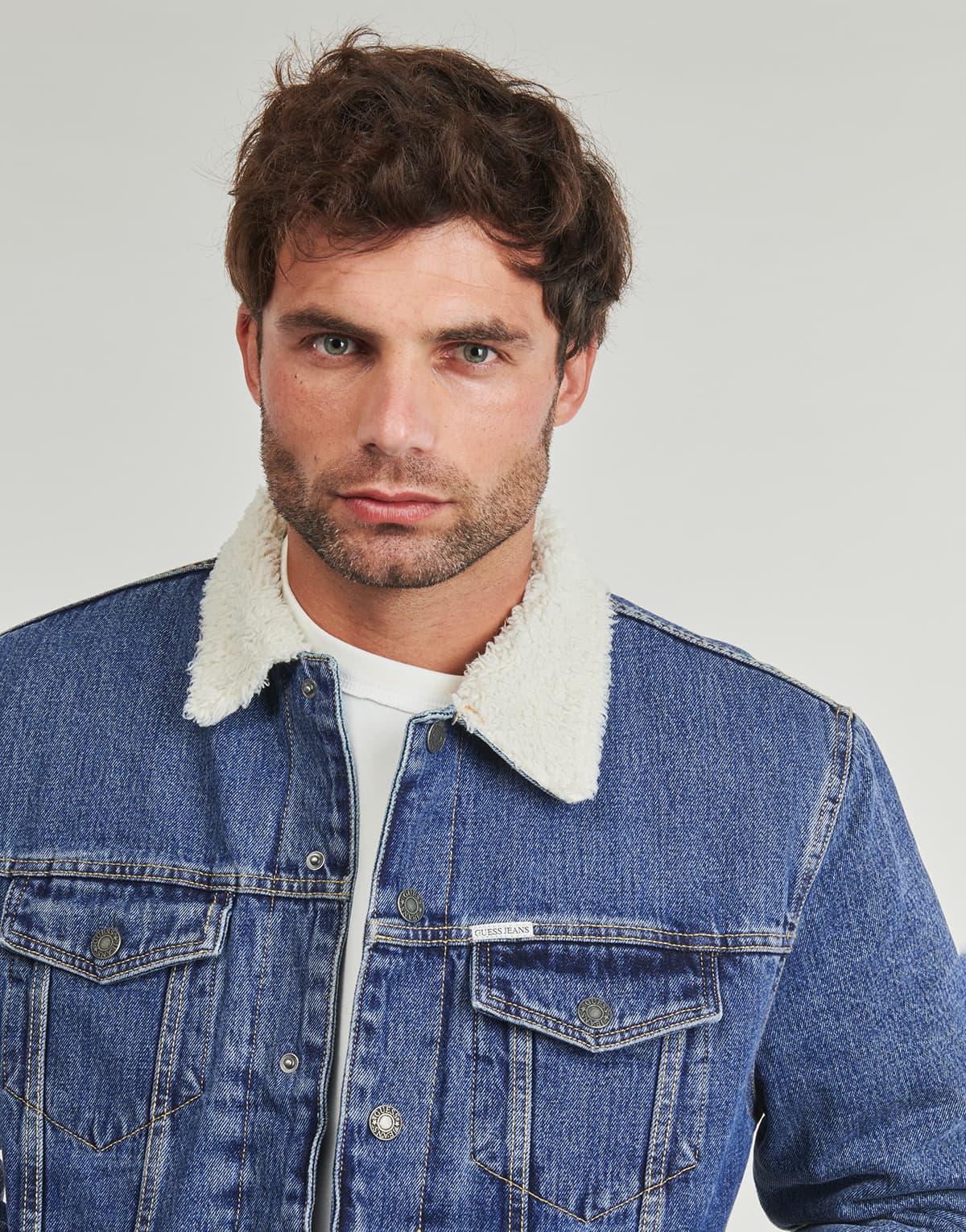 Men's Jackets Guess Blue