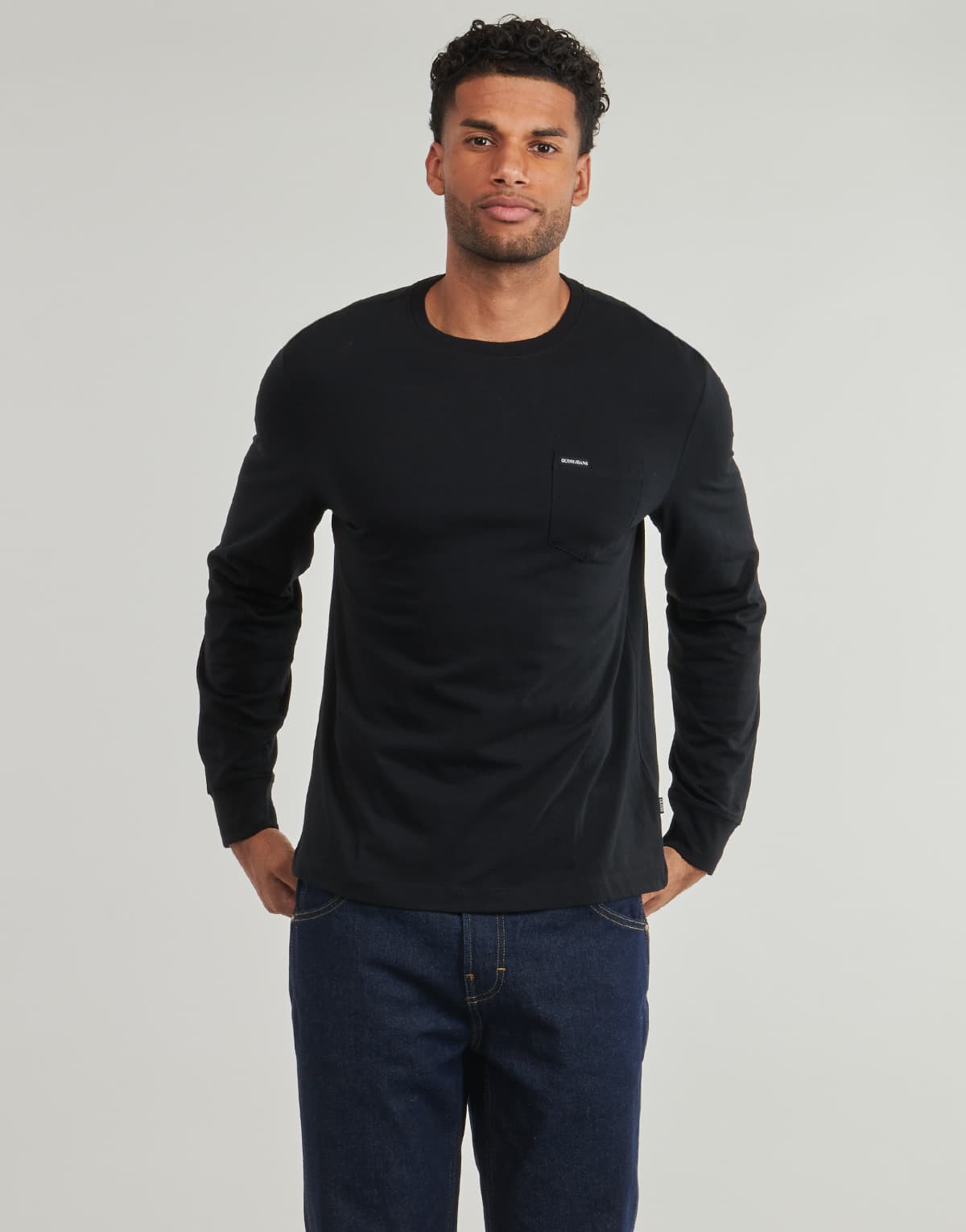 Men's T-Shirts Guess Black