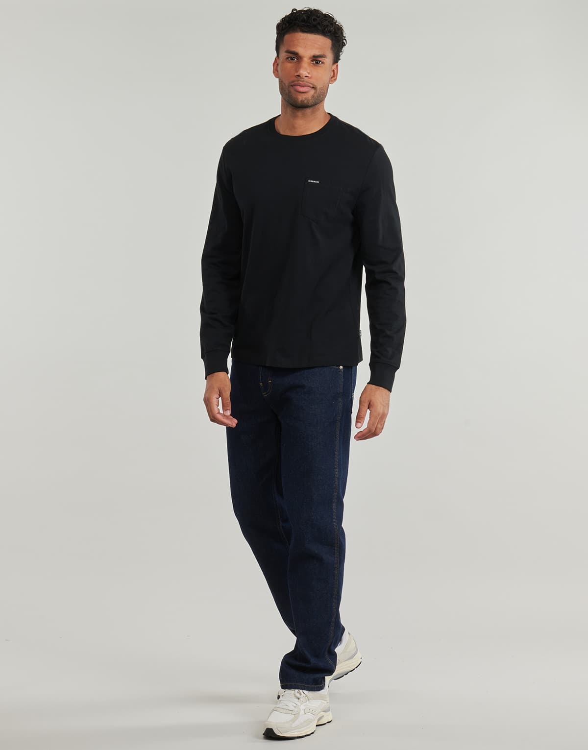 Men's T-Shirts Guess Black