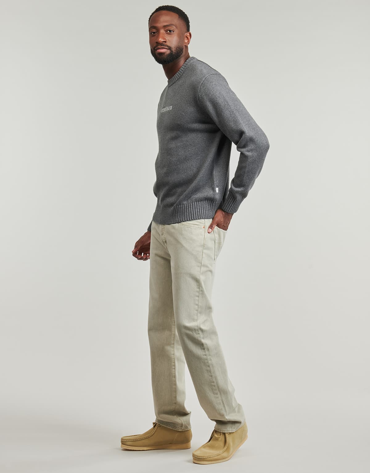 Men's Sweaters Guess Gray