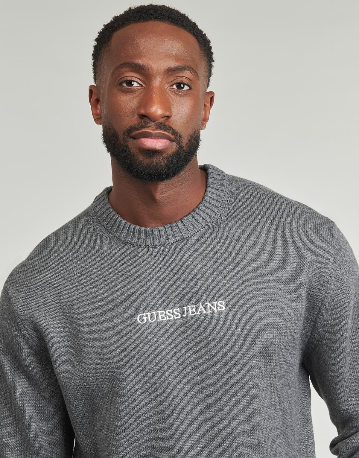 Men's Sweaters Guess Gray