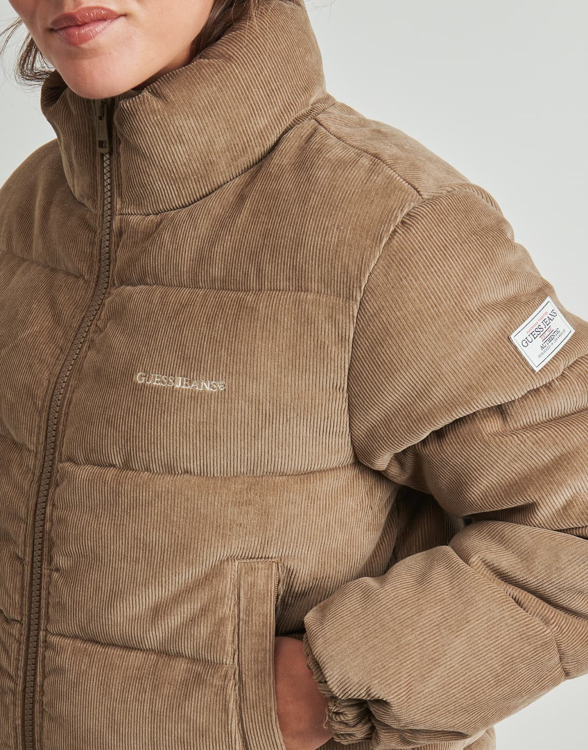 Women's Jackets Guess Beige