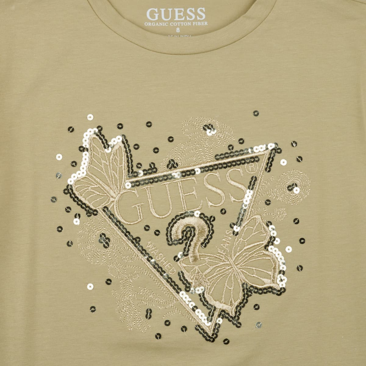 Girls' T-Shirts Guess Khaki