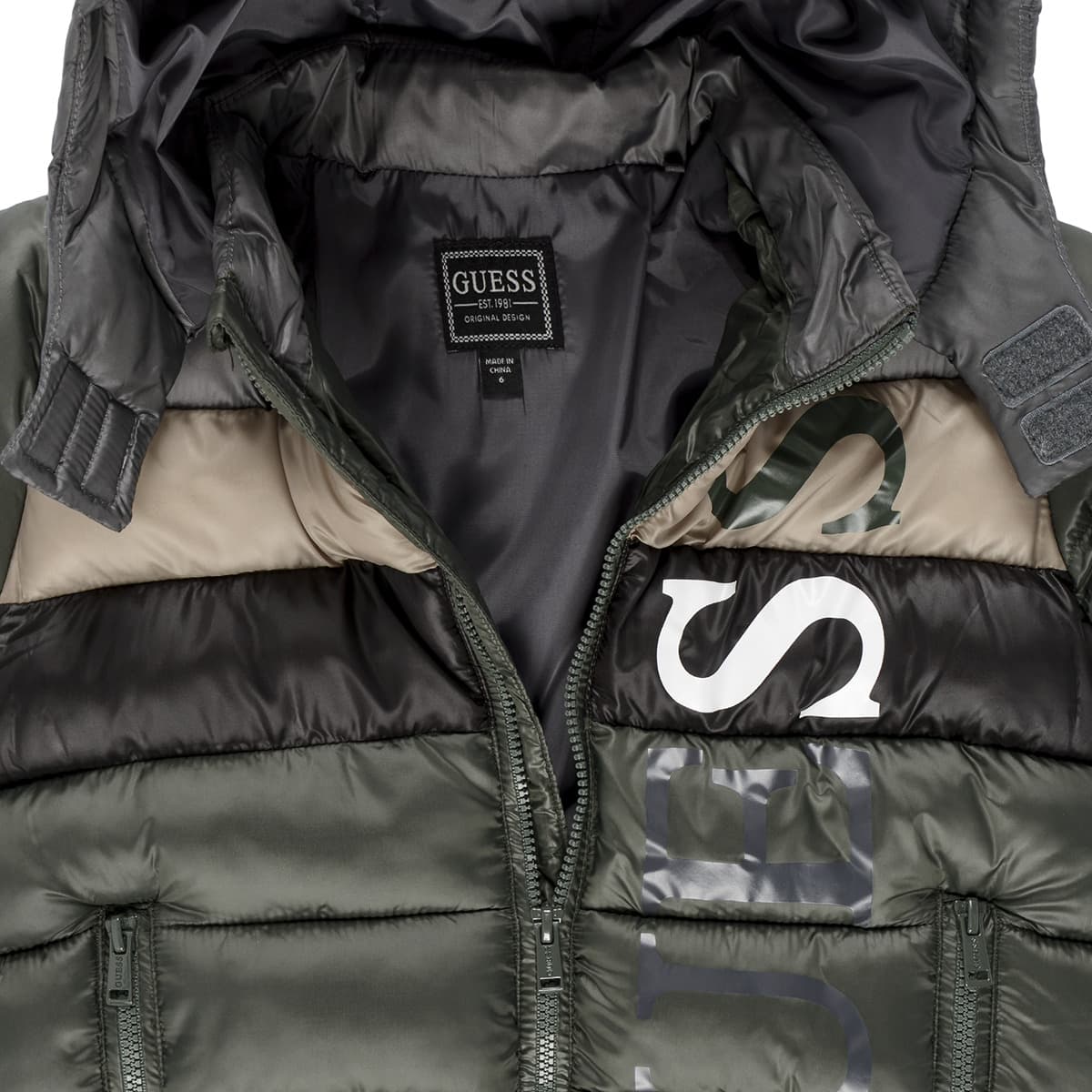 Boys' Jackets Guess Khaki