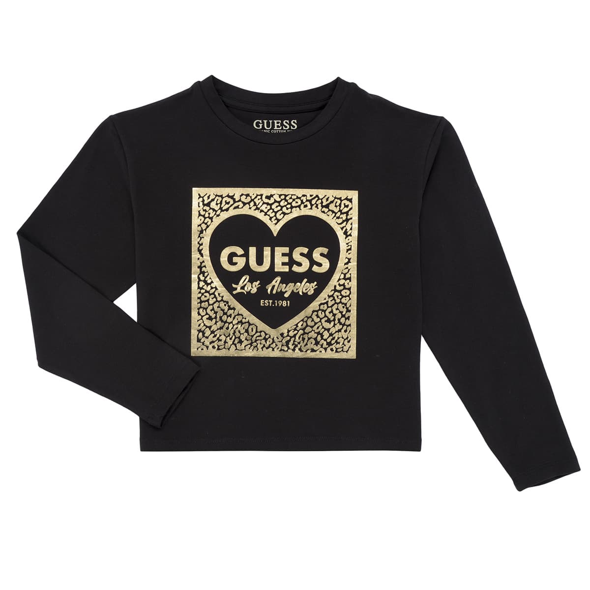 Μπλουζάκια με μακριά μανίκια Guess LS T SHIRT