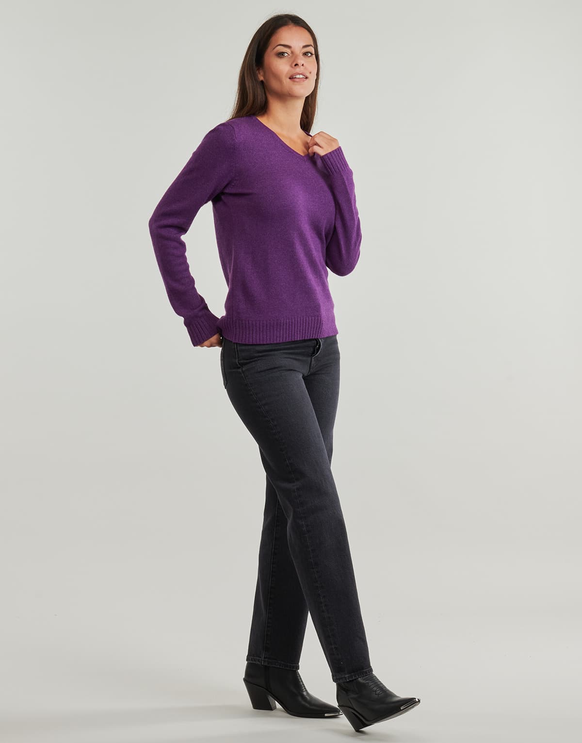 Women's Sweaters Vila Purple