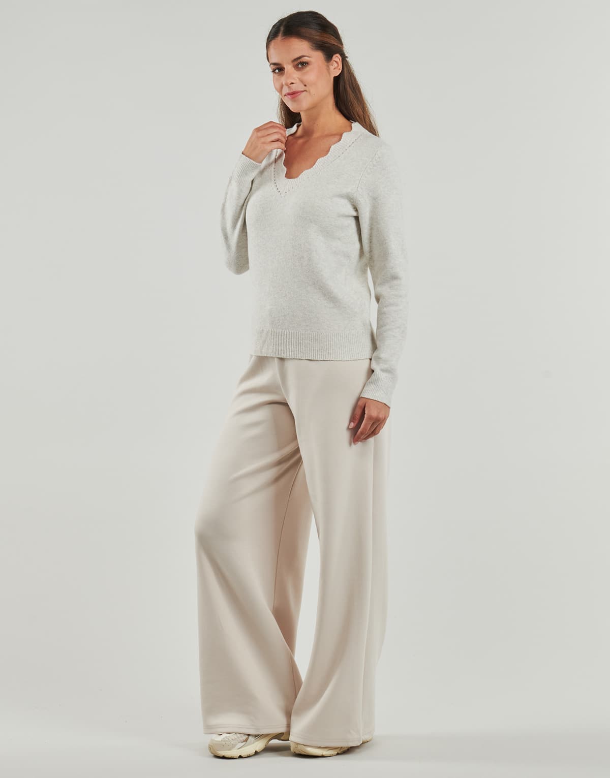 Women's Sweaters Vila Beige