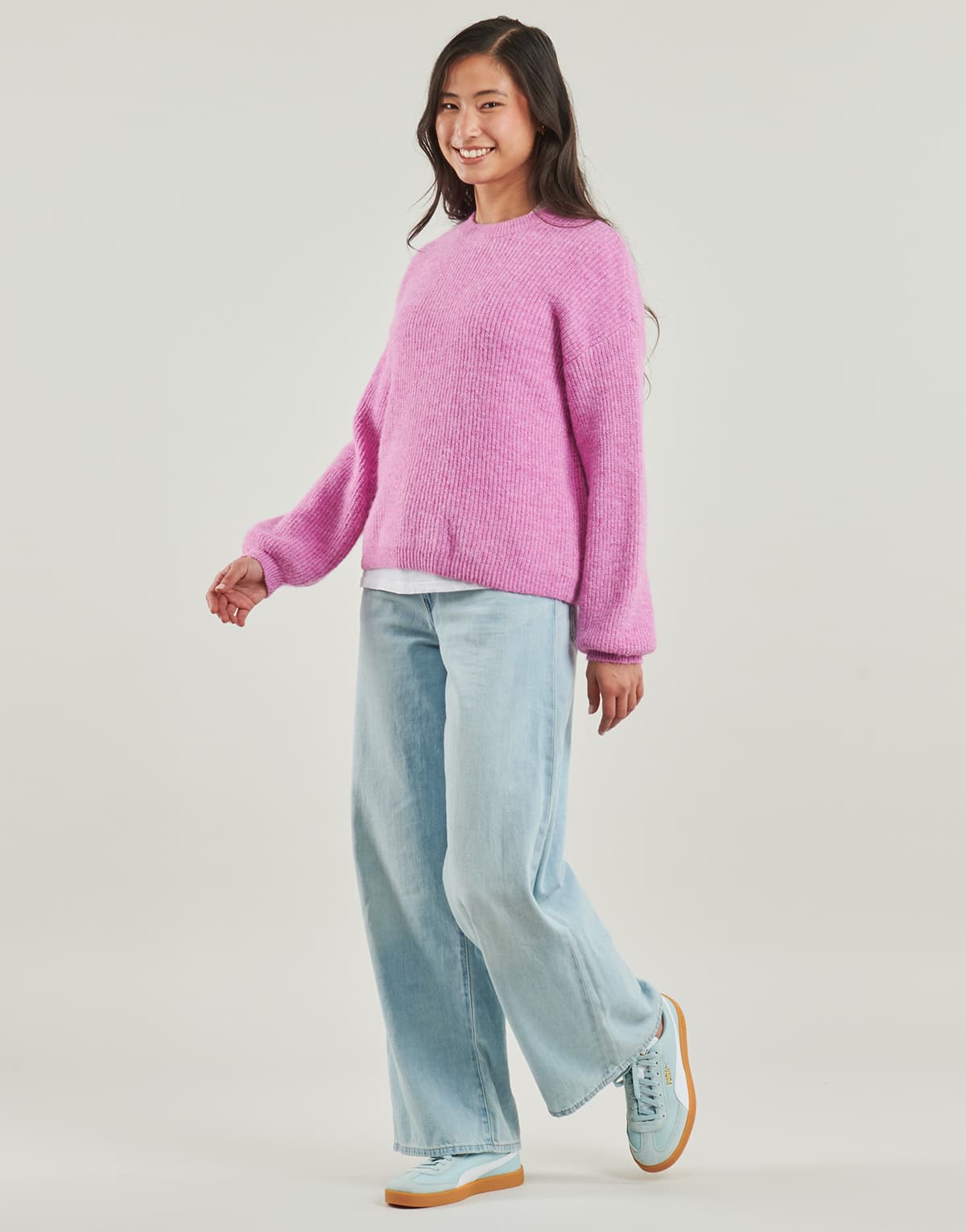 Women's Sweaters Vila Pink