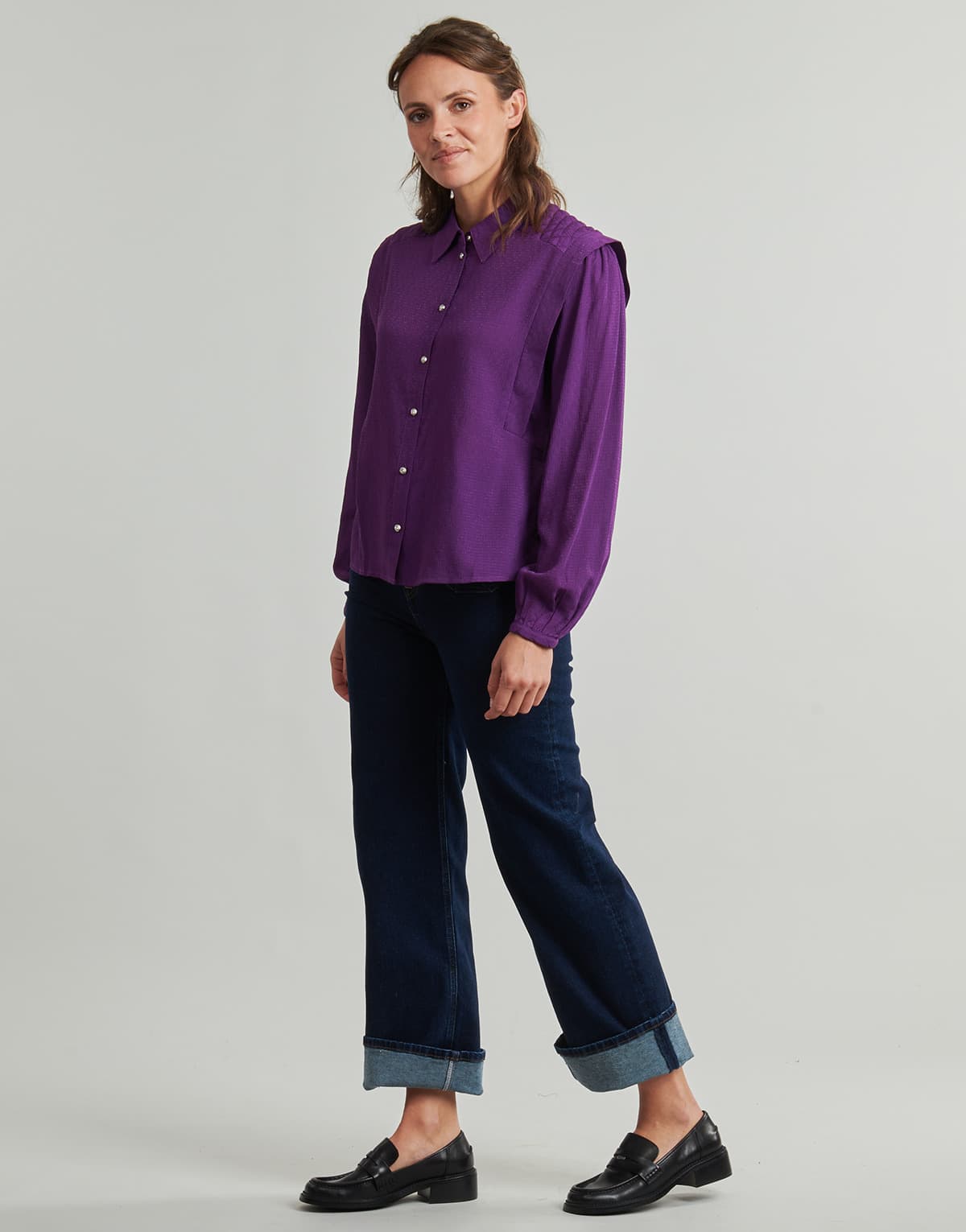 Women's T-Shirts Vila Purple