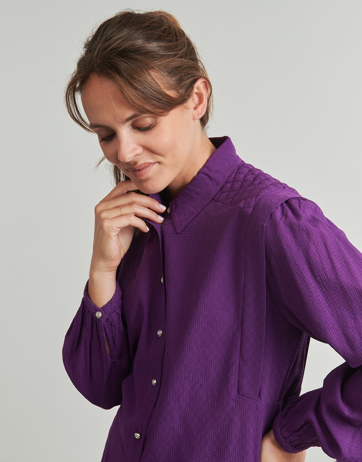 Women's T-Shirts Vila Purple