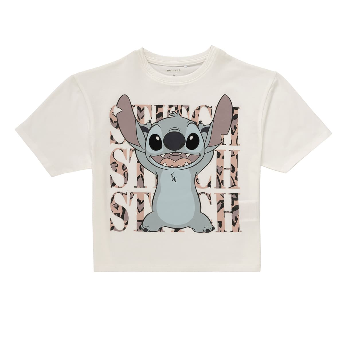 T-shirt με κοντά μανίκια Name it NKFJIXI STITCH
