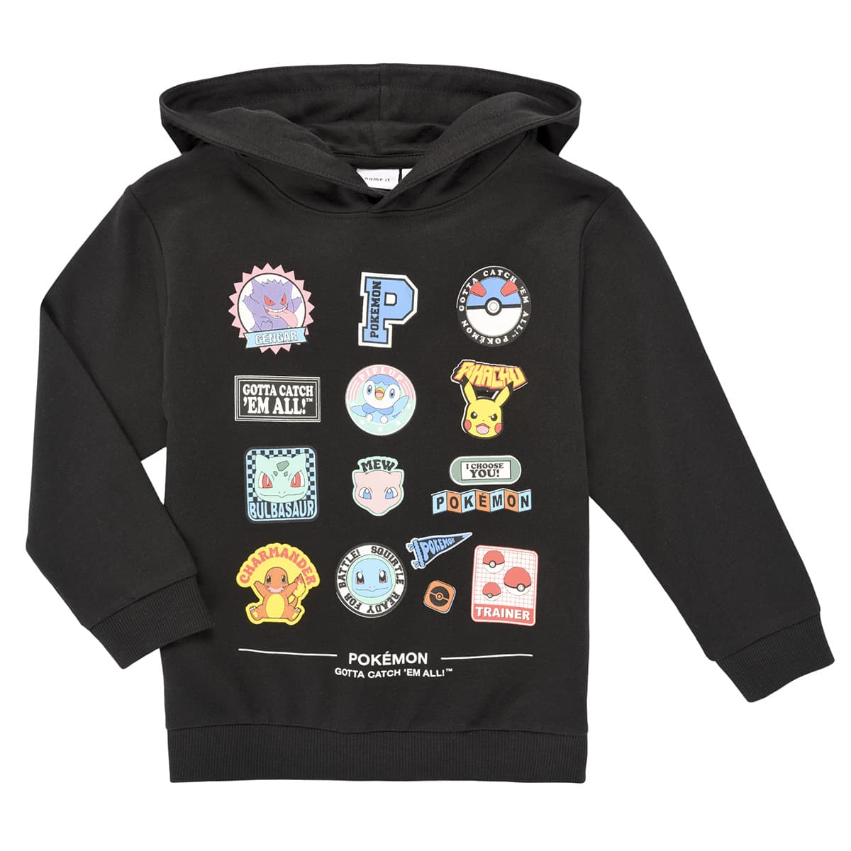 T-shirt με κουκούλα Name it NKMJIMMI POKEMON