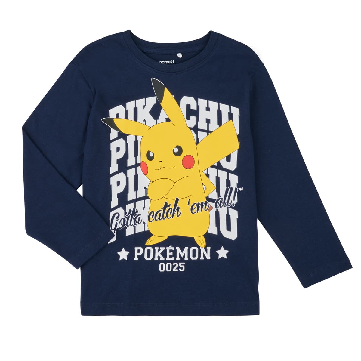 Μπλουζάκια με μακριά μανίκια Name it NKMAST POKEMON