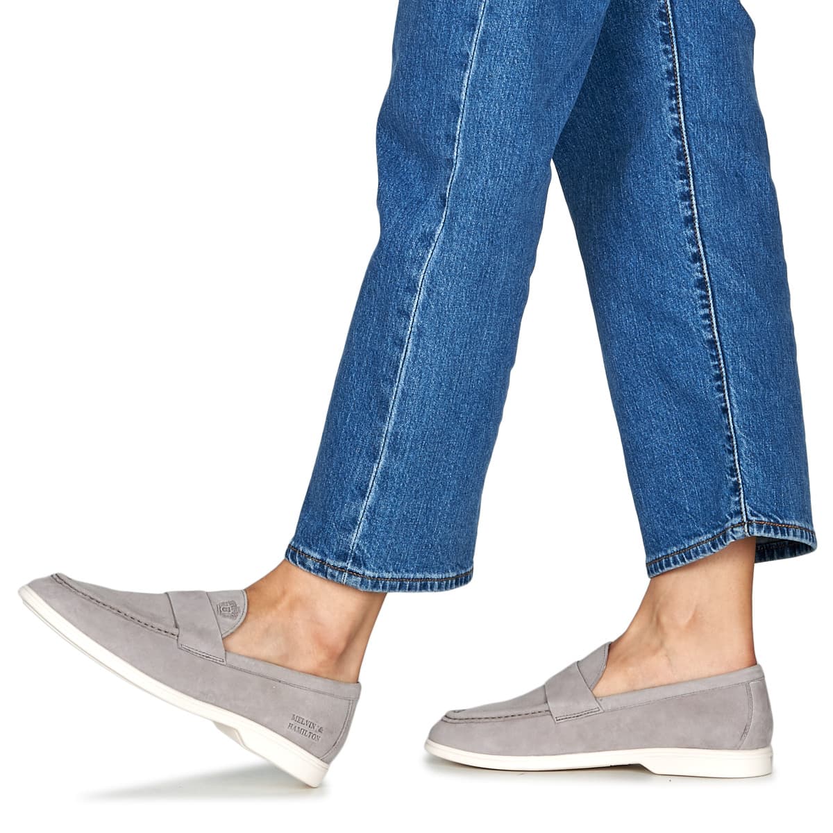 Women's Loafers Melvin & Hamilton Gray