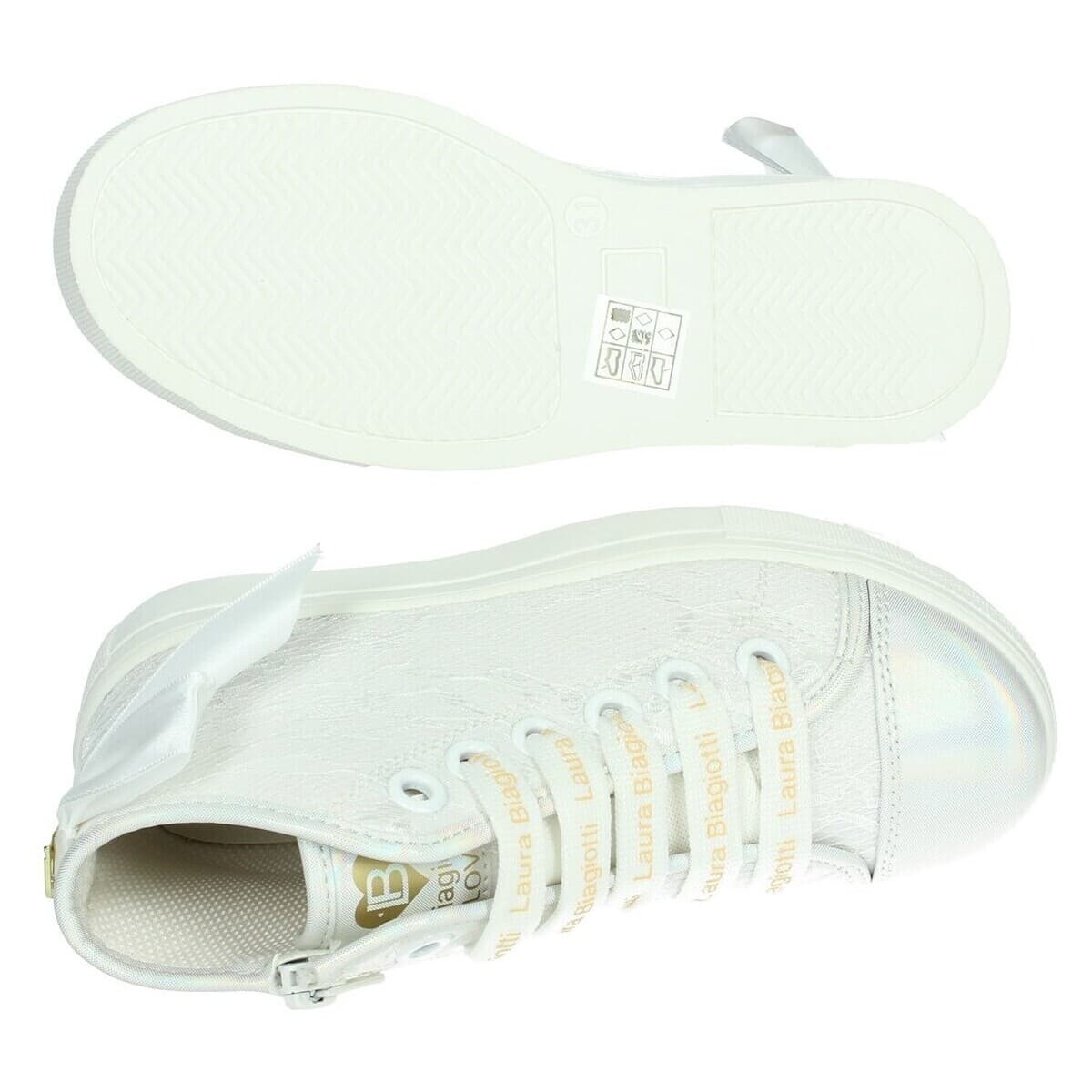 Girls' Sneakers Laura Biagiotti White