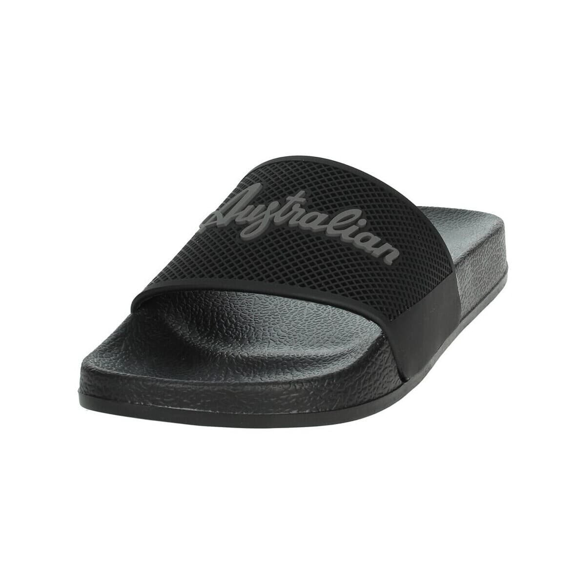 Men's Flip Flops Australian Black