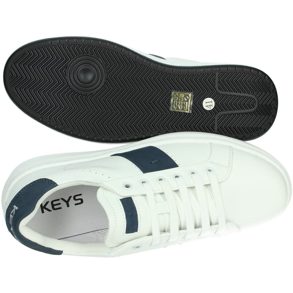 Men's Sneakers Keys White