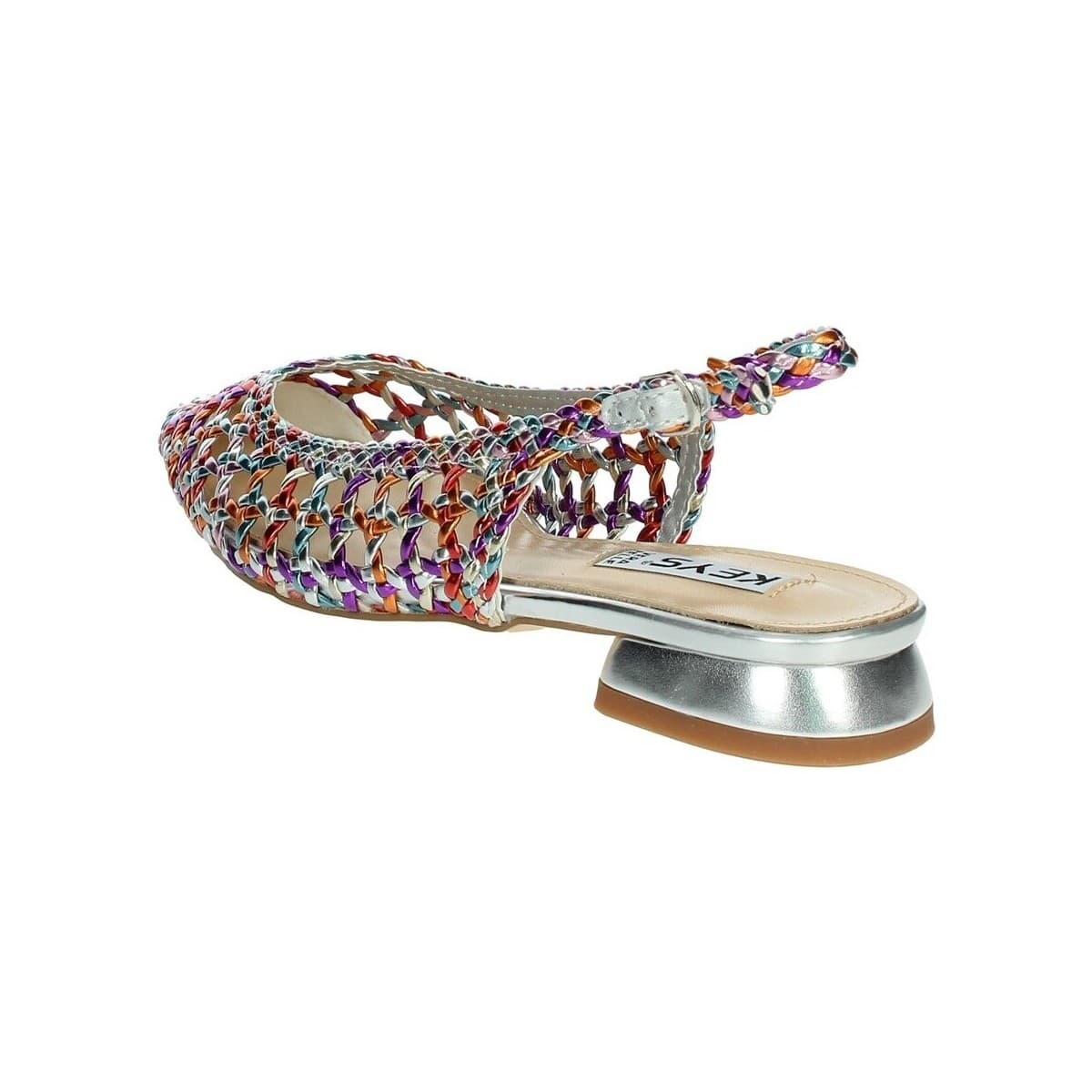 Women's Ballet Flats Keys Multicolor