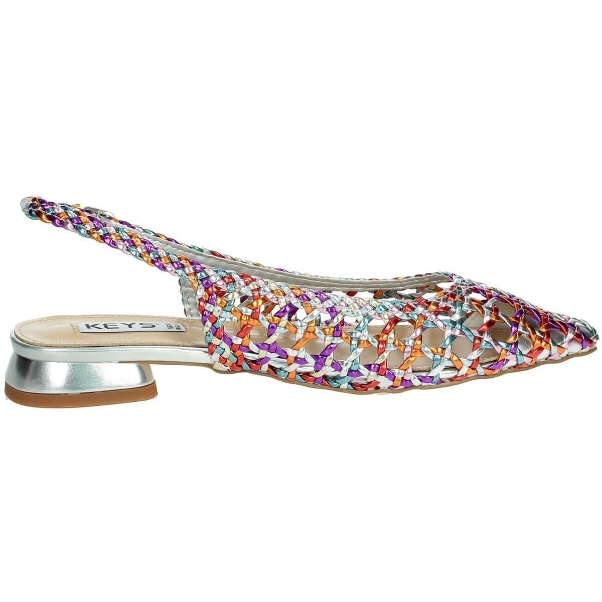 Women's Ballet Flats Keys Multicolor