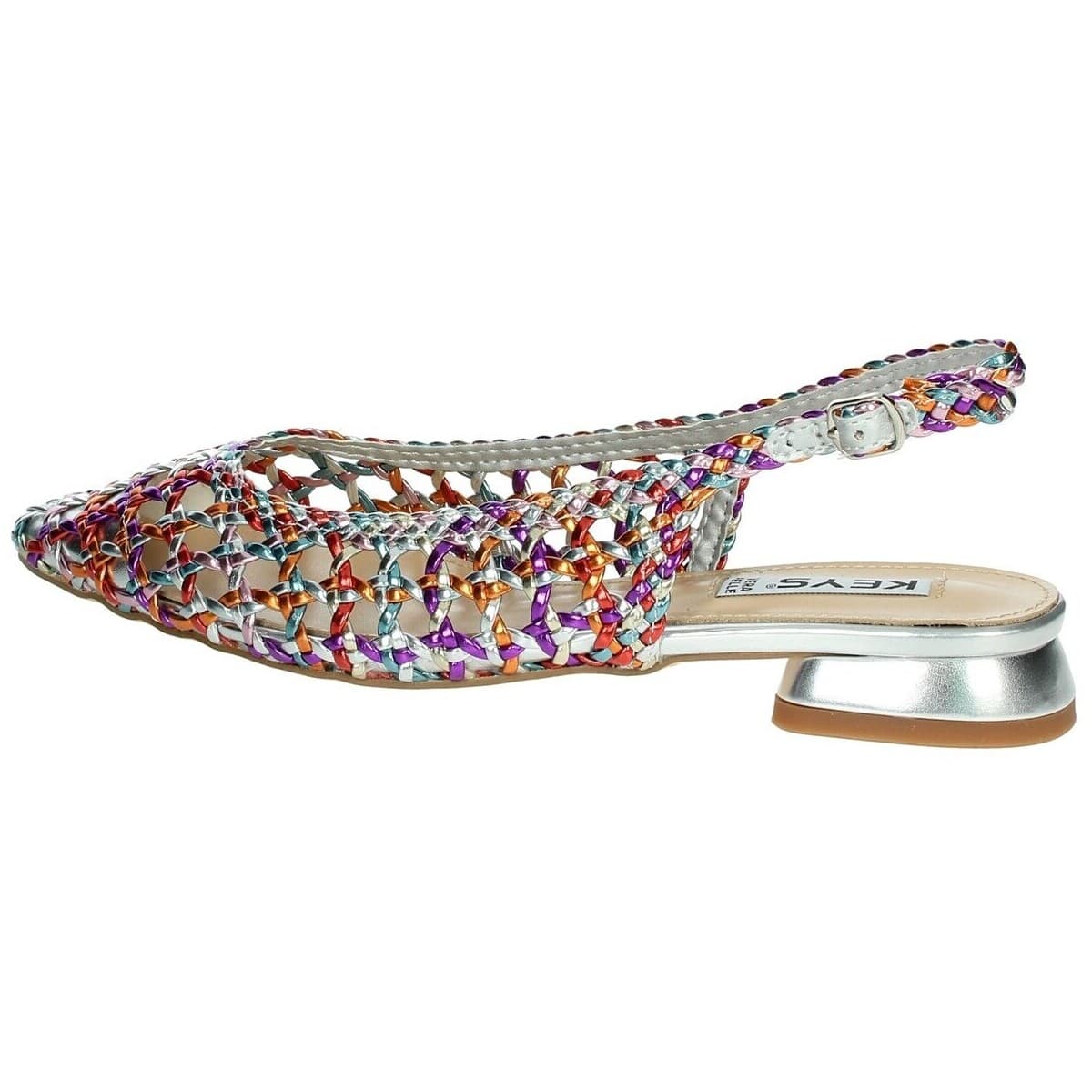 Women's Ballet Flats Keys Multicolor