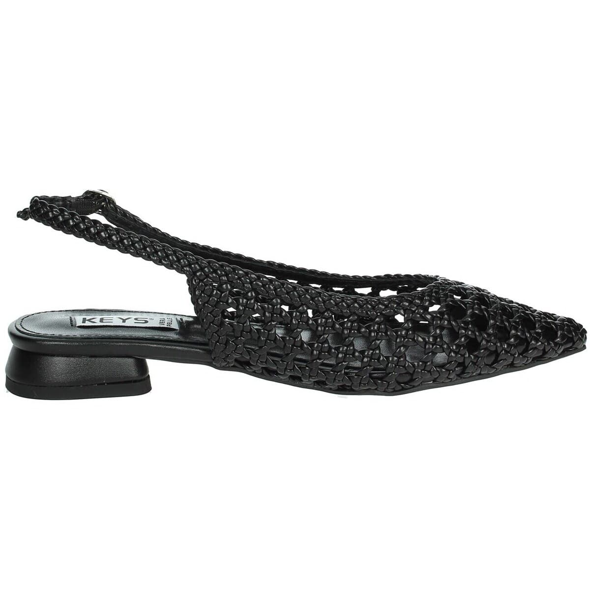 Women's Ballet Flats Keys Black