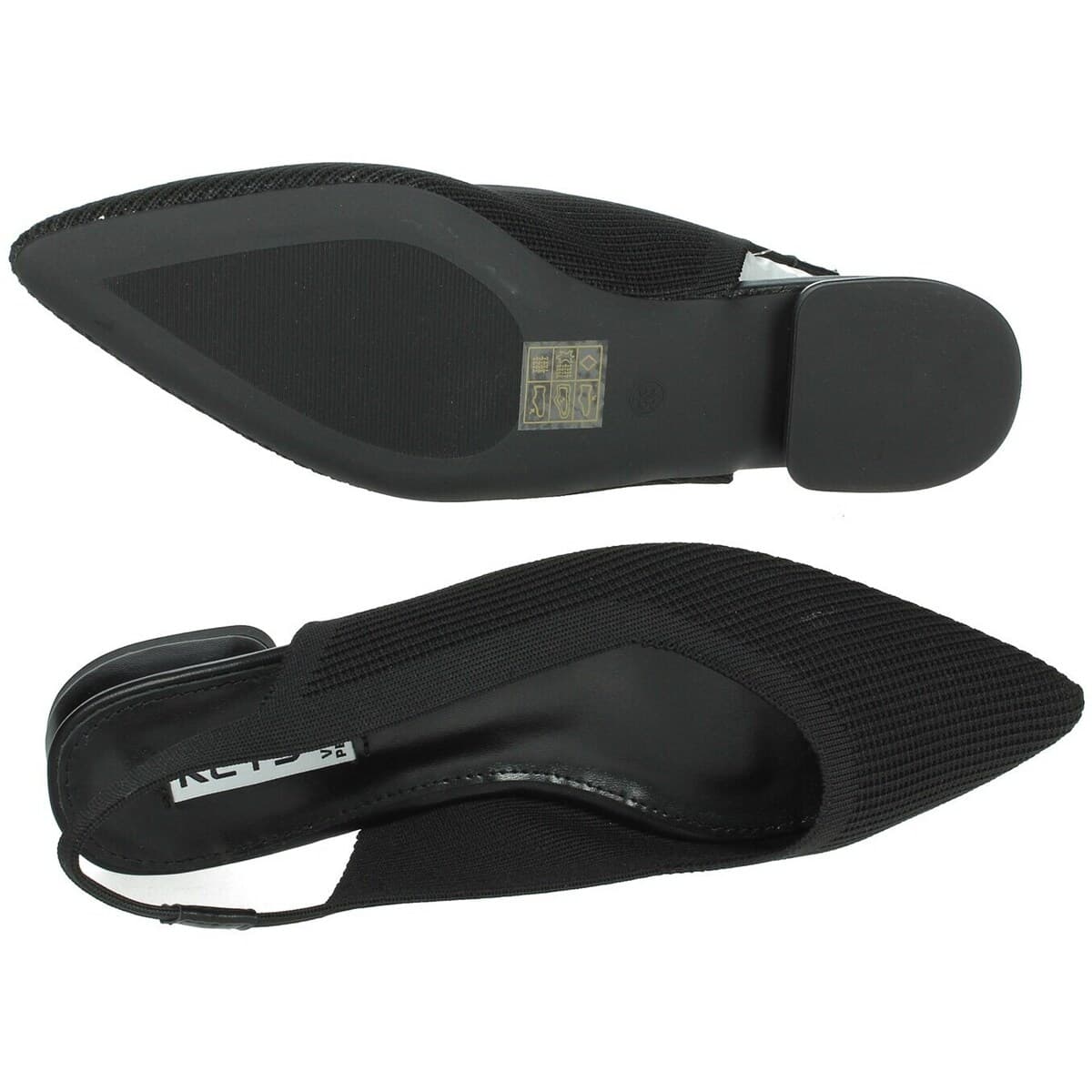 Women's Ballet Flats Keys Black