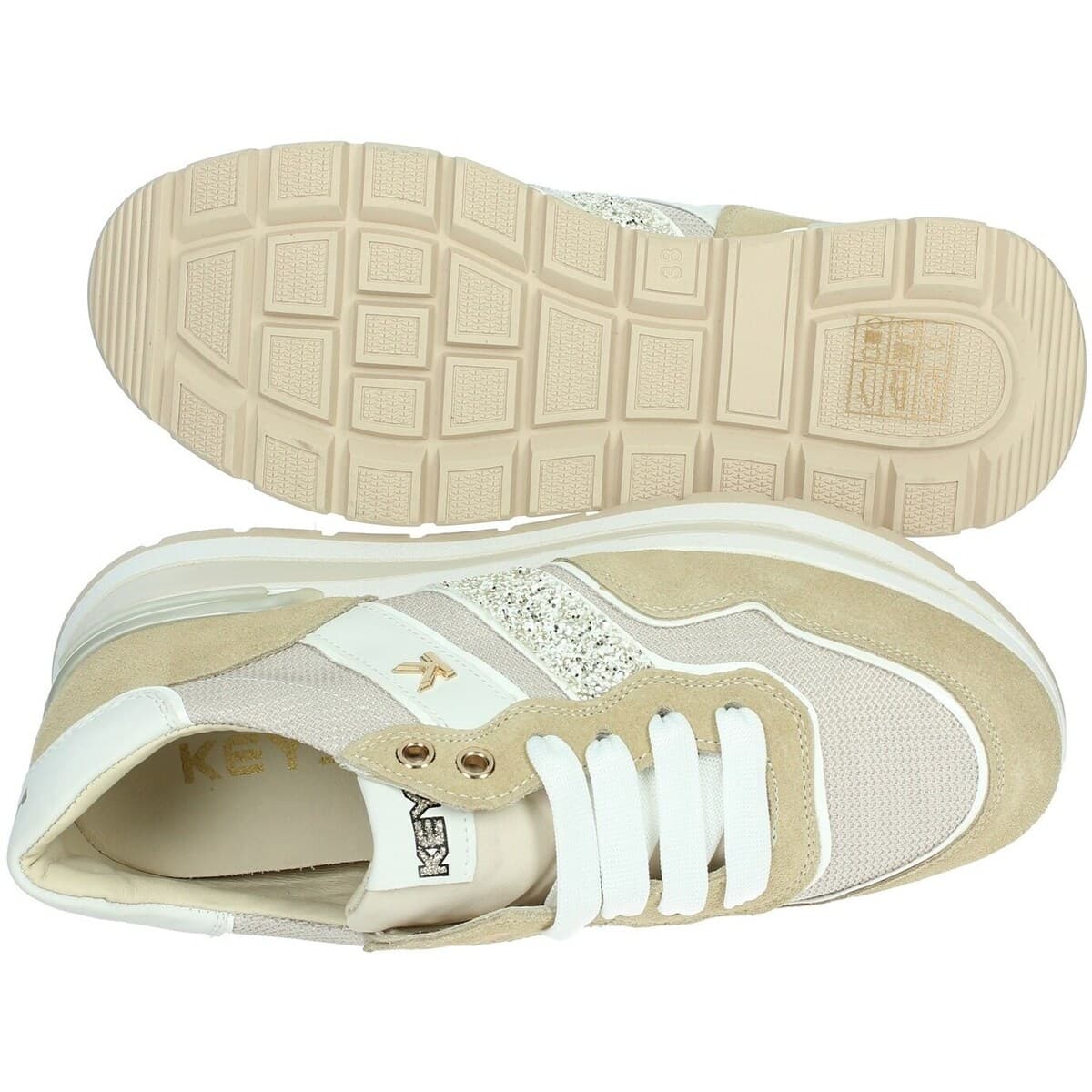 Women's Sneakers Keys Beige