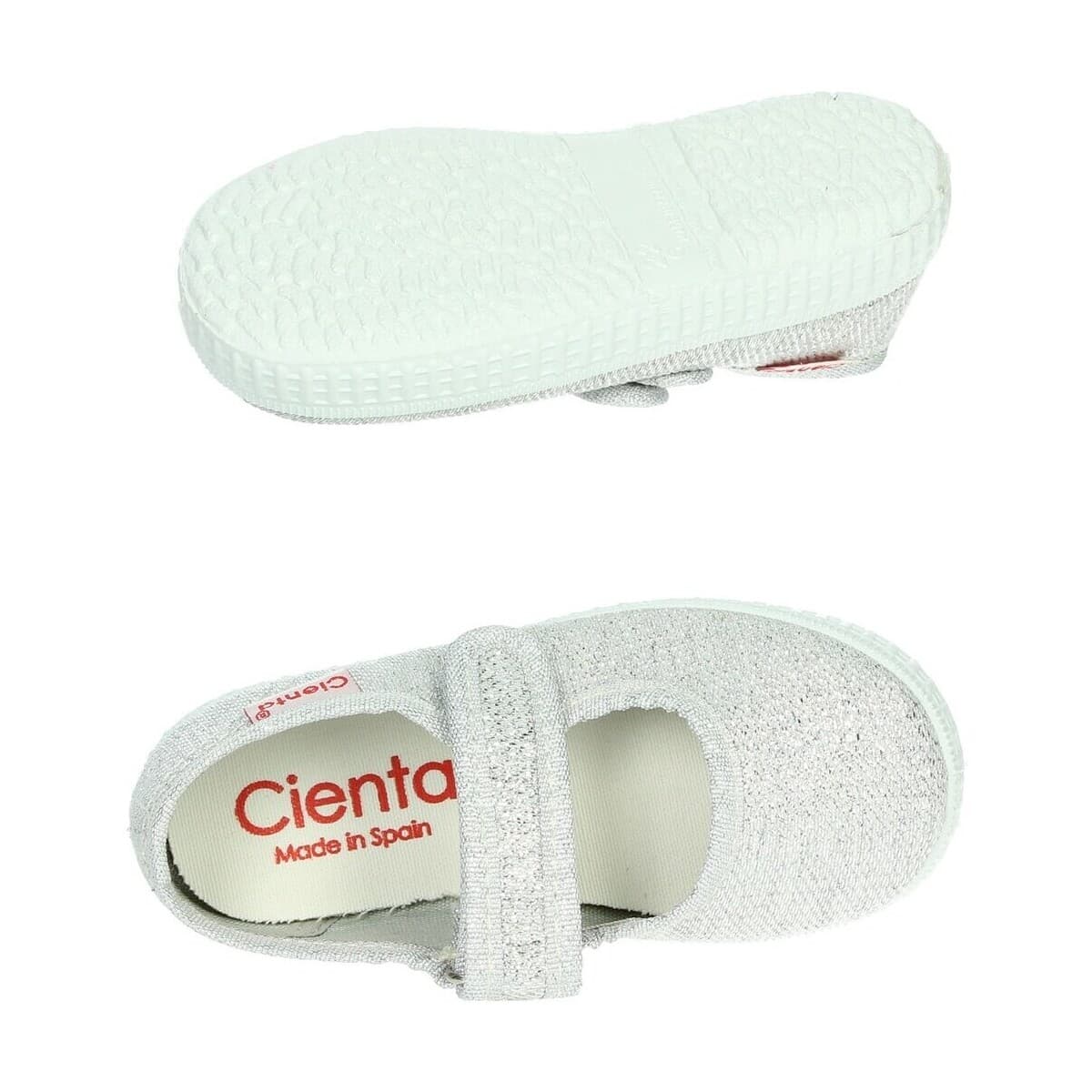 Women's Ballet Flats Cienta Silver