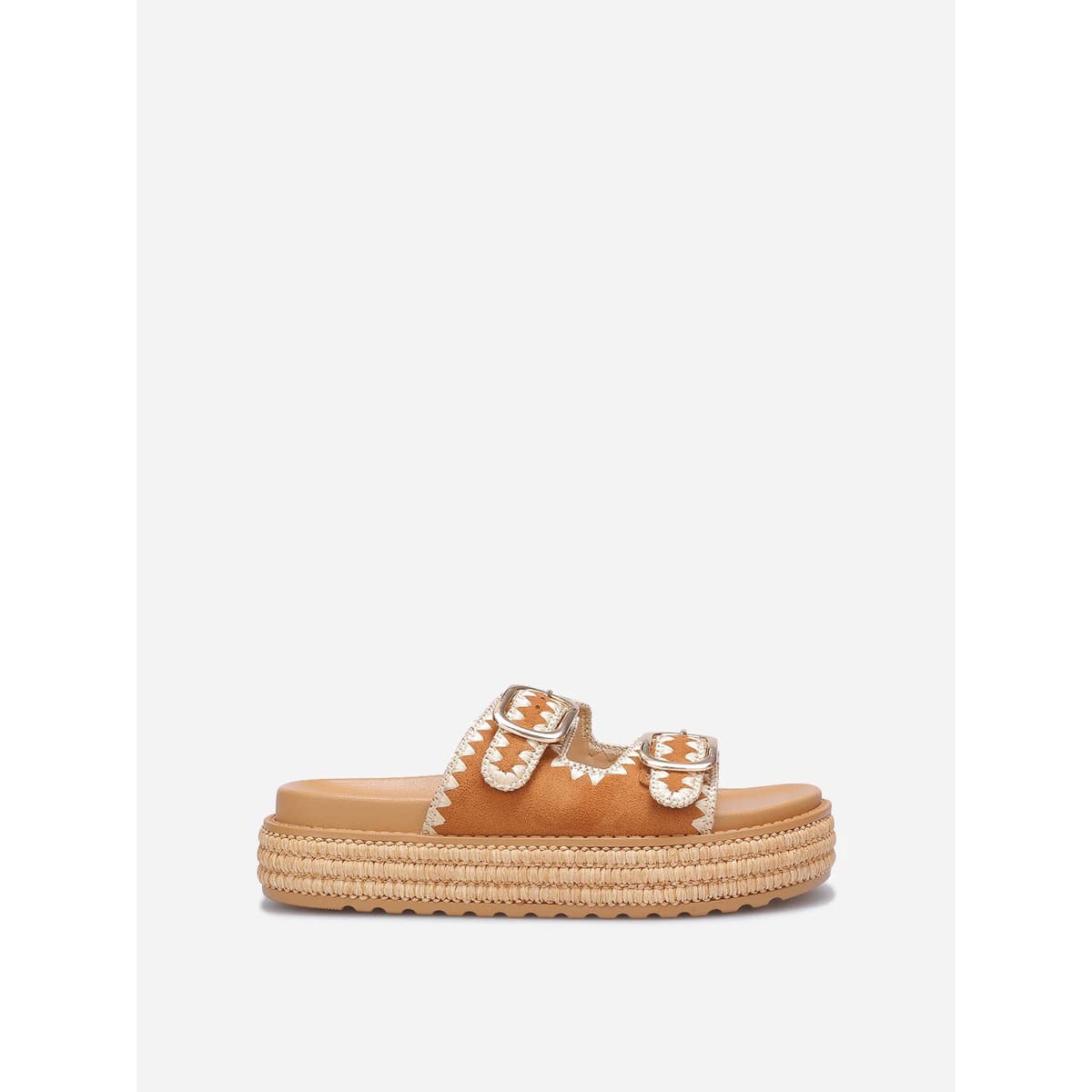 Women's Flip Flops La Modeuse Brown