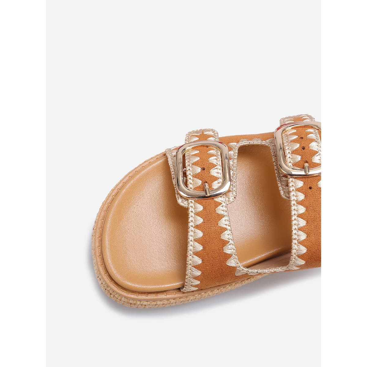 Women's Flip Flops La Modeuse Brown