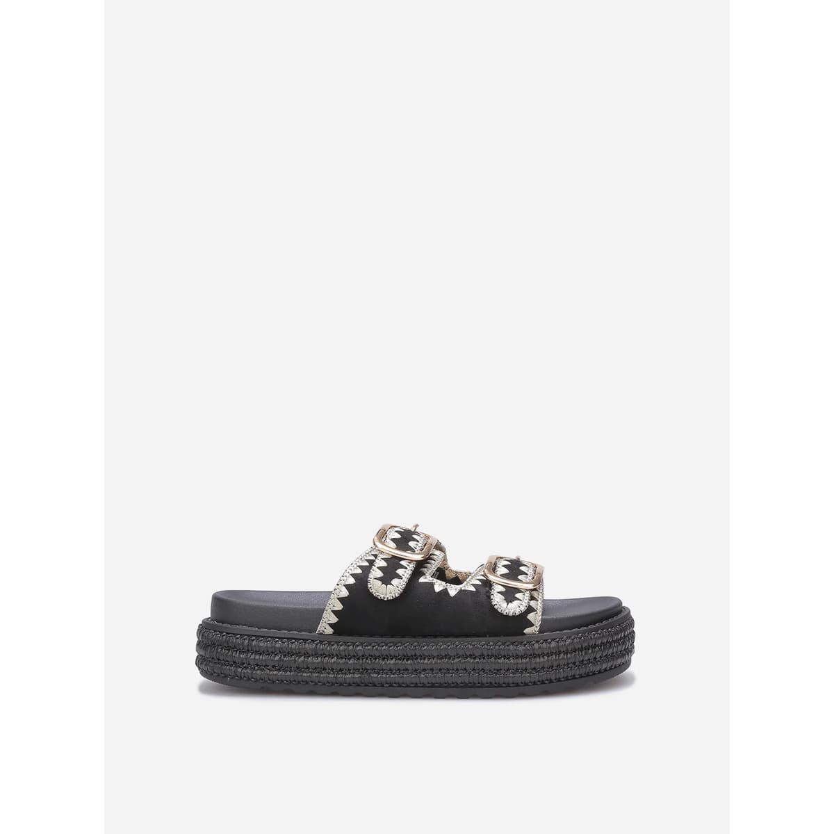 Women's Flip Flops La Modeuse Black