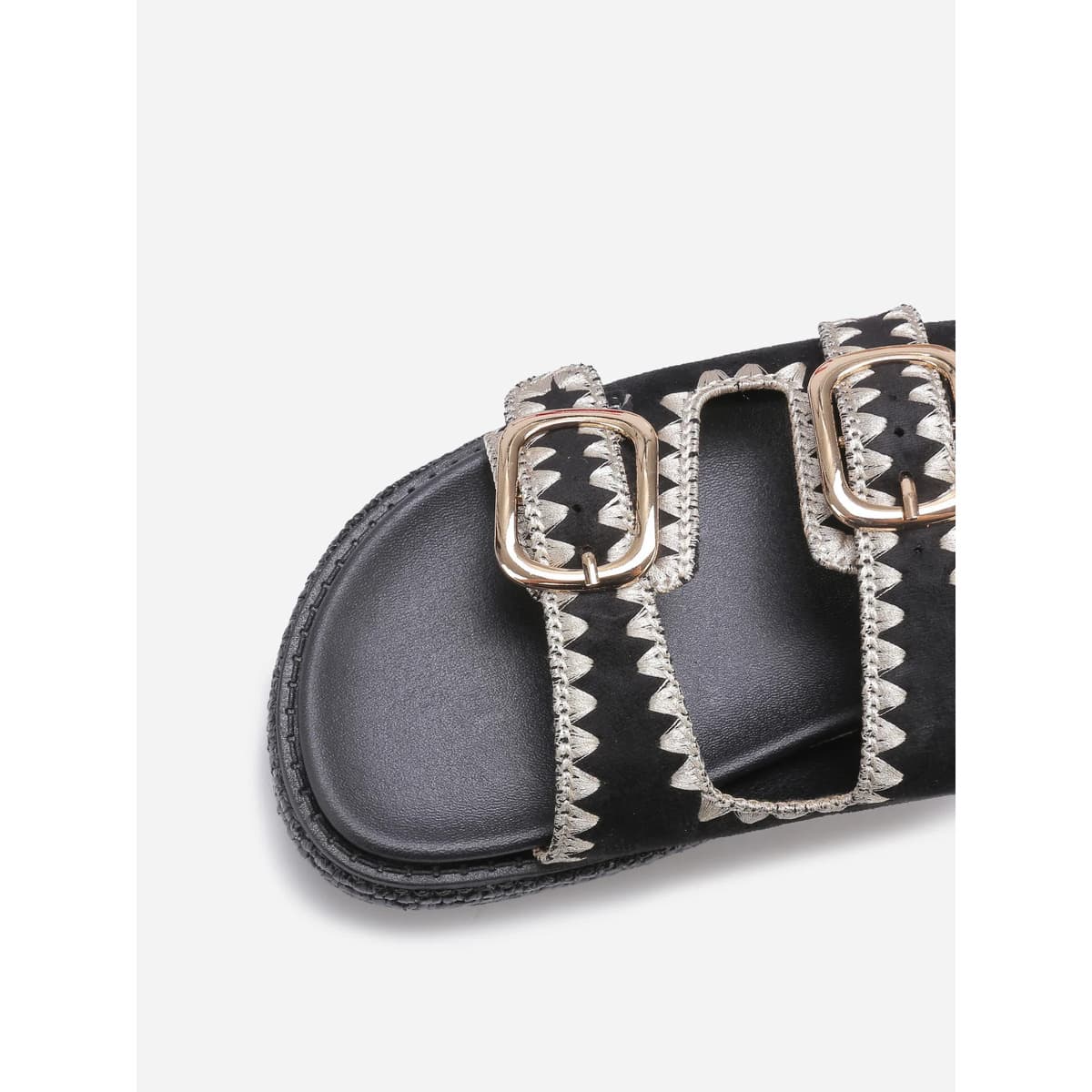 Women's Flip Flops La Modeuse Black