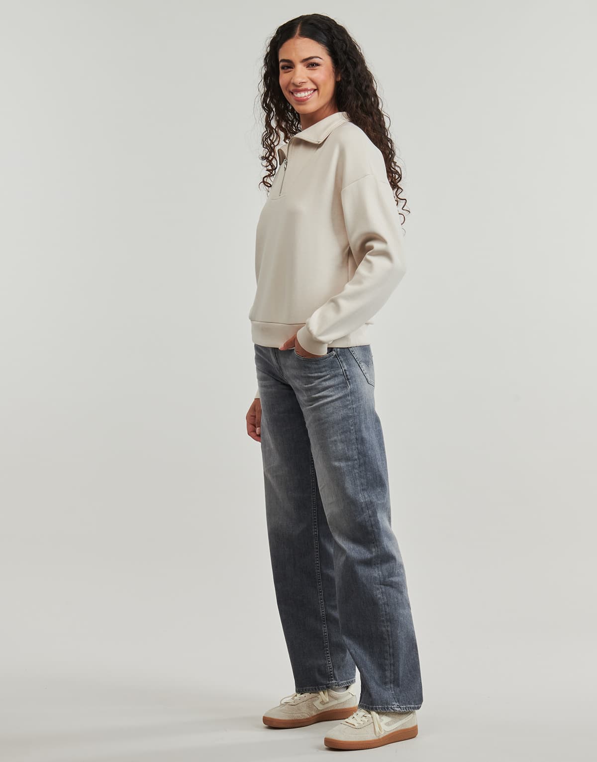 Women's Sports T-Shirts Only Play Beige