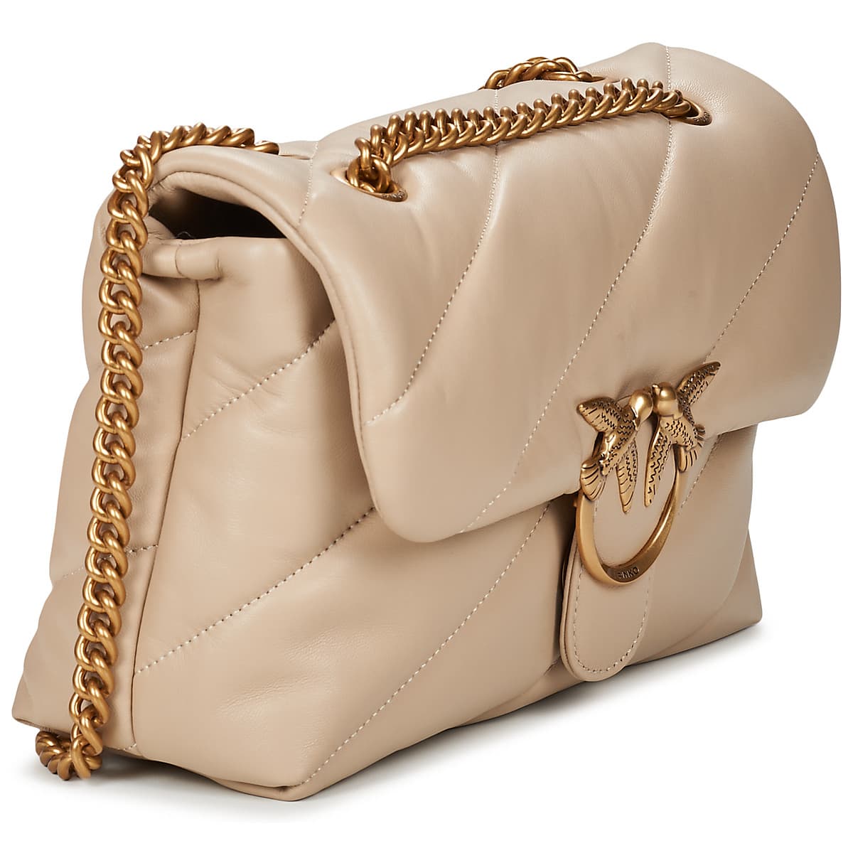 Women's Shoulder Bags Pinko Beige