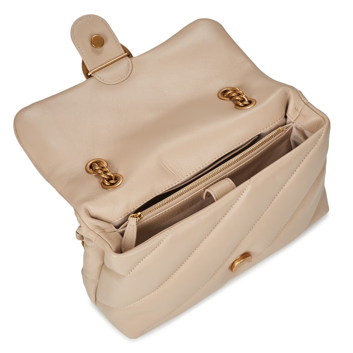 Women's Shoulder Bags Pinko Beige
