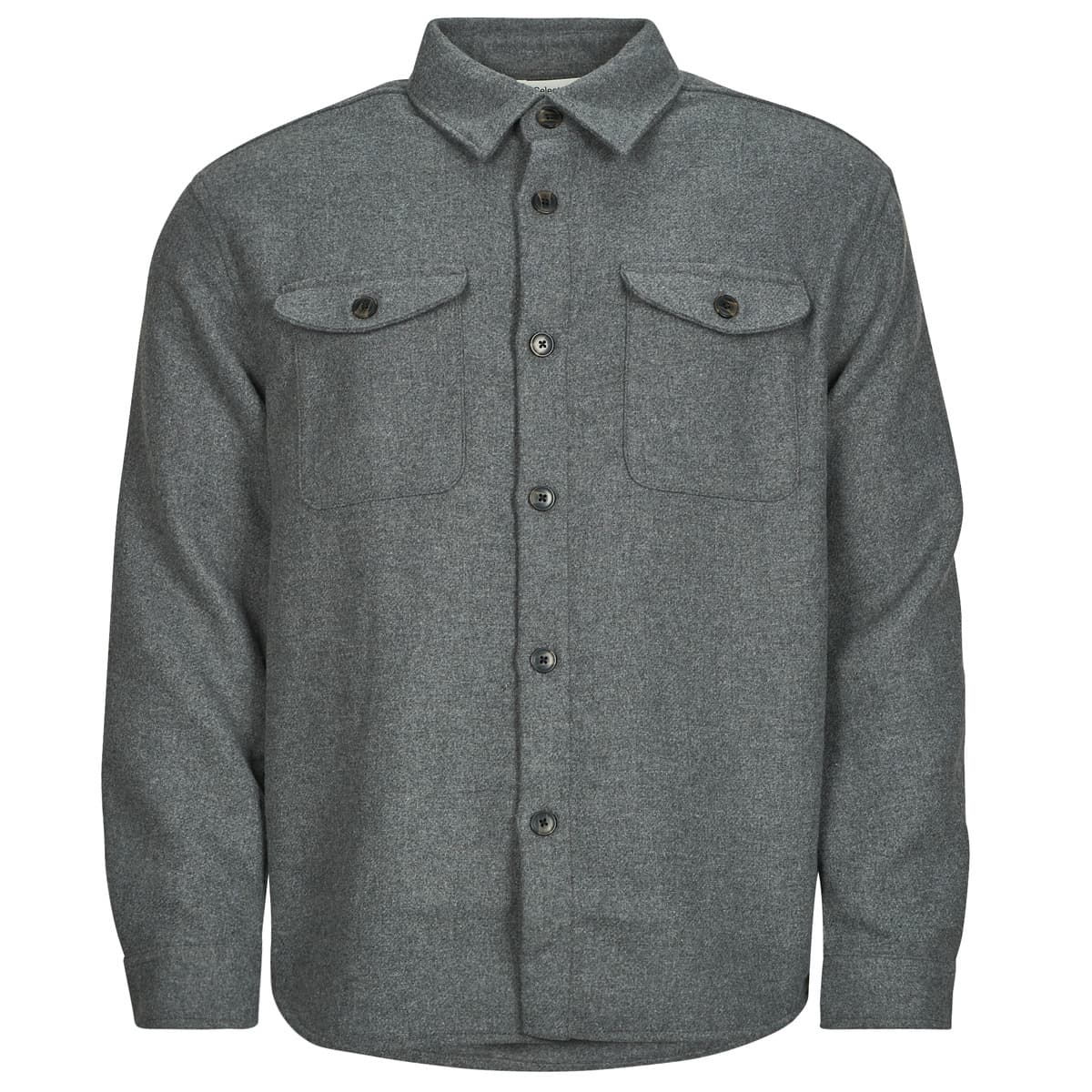Μπλουζάκια Selected SLHRLXPABLO WOOL BLEND OVERSHIRT