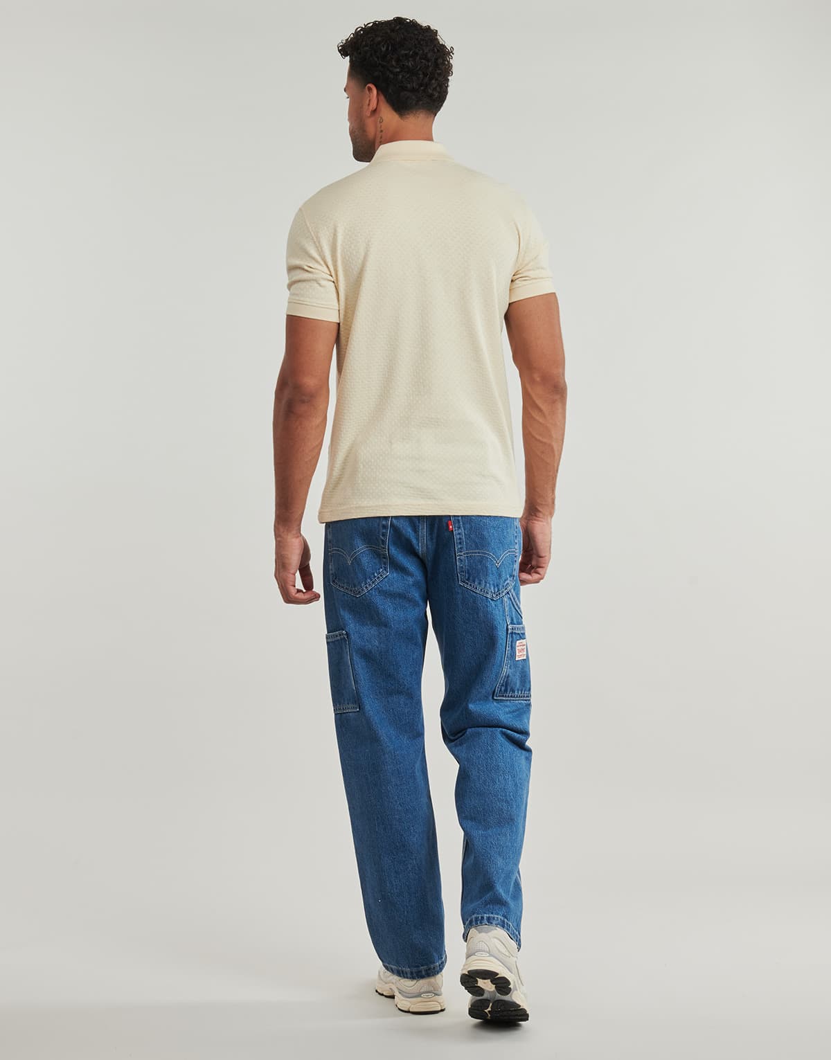 Men's Polo Shirts Selected Beige