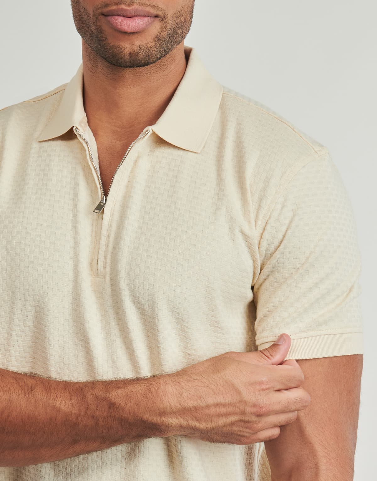 Men's Polo Shirts Selected Beige