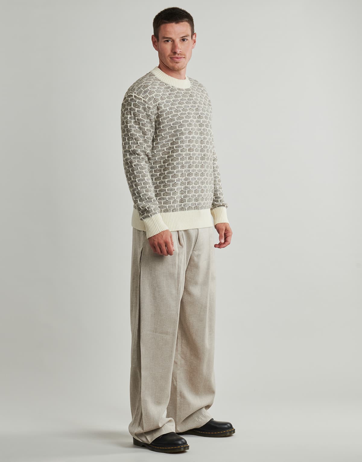 Men's Sweaters Selected Beige