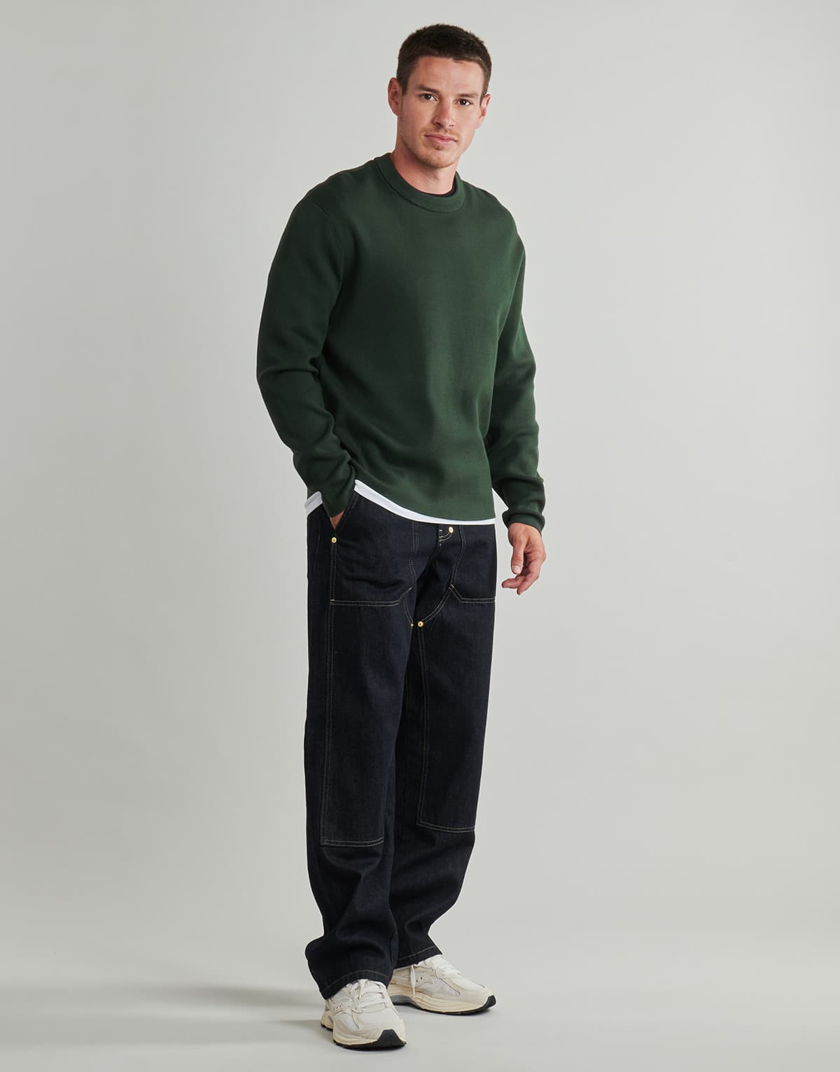 Men's Sweaters Selected Green