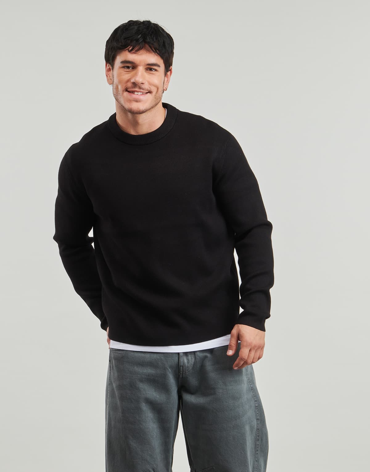 Men's Sweaters Selected Black