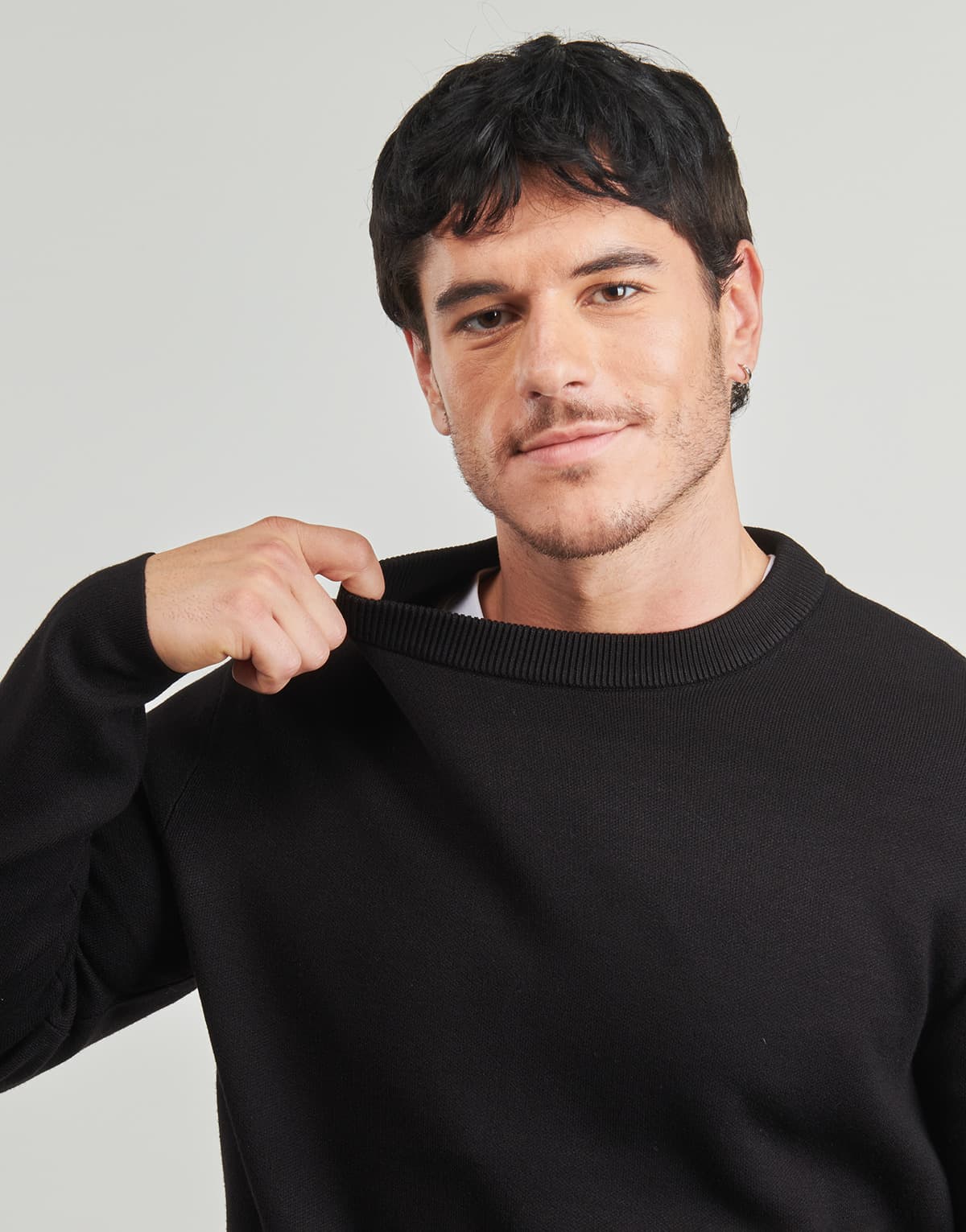 Men's Sweaters Selected Black