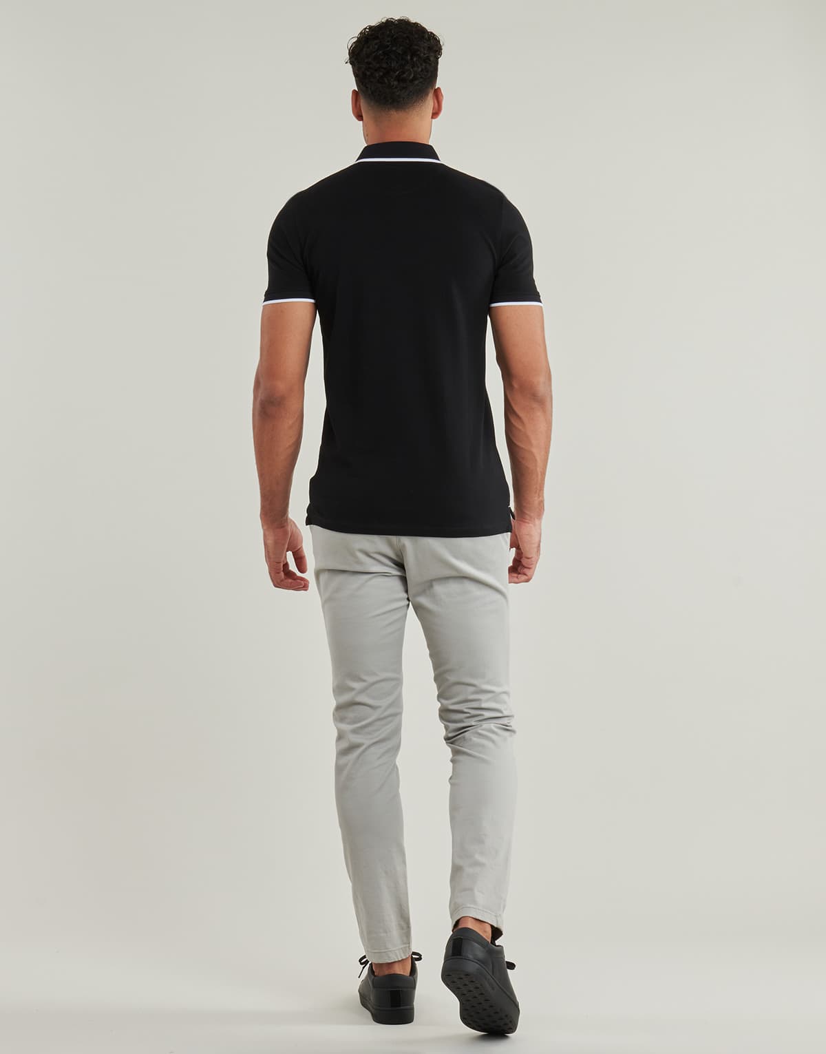 Men's Polo Shirts Jack & Jones Black